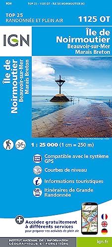 9782758542599: 1125OT ILE DE NOIRMOUTIER BEAUVOIR SUR MER BOURGNEUF EN RETZ