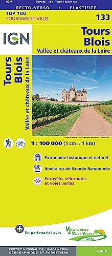 Beispielbild fr Tours Blois 1:100 000 zum Verkauf von Blackwell's