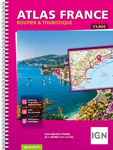 Stock image for Atlas Routier Touristique France spirale for sale by BuchWeltWeit Ludwig Meier e.K.