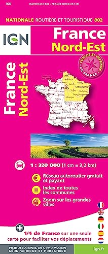 Beispielbild fr France Nord-Est 1:320 000 zum Verkauf von Blackwell's