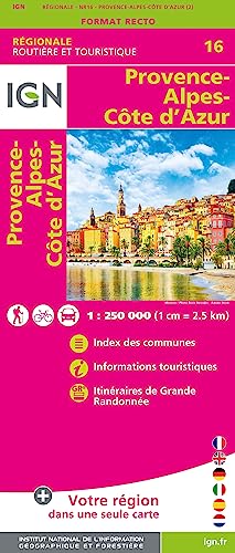 Beispielbild fr Provence Alpes Cte d'Azur 1:250 000 zum Verkauf von Blackwell's