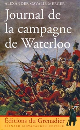 Beispielbild fr Journal de la campagne de Waterloo zum Verkauf von medimops