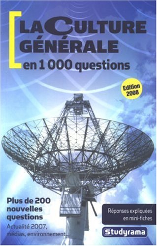 Beispielbild fr Culture g n rale en 1000 questions zum Verkauf von WorldofBooks