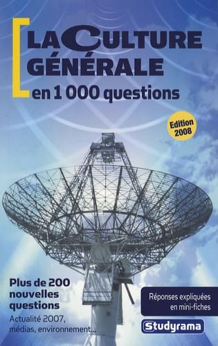 9782759002771: Culture gnrale en 1000 questions