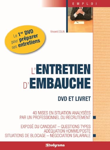 L'entretien d'embauche DVD+LIVRET (9782759002825) by Colin, Vincent