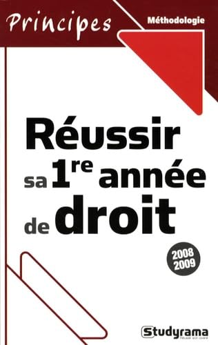 Imagen de archivo de Russir sa 1re anne de droit a la venta por Chapitre.com : livres et presse ancienne