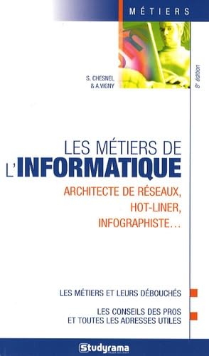 Imagen de archivo de Les mtiers de l'informatique : Architecte de rseaux, hot-liner, infographiste. a la venta por Ammareal