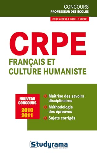 Beispielbild fr Crpe franais et culture humaniste concours zum Verkauf von Buchpark