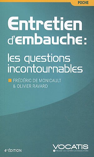 Stock image for Entretien d'embauche : les questions incontournables for sale by Ammareal