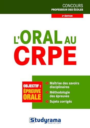 Beispielbild fr L'oral au CRPE Martinez, Christian et Corneloup, Alain zum Verkauf von BIBLIO-NET