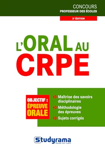Stock image for L'oral au CRPE Martinez, Christian et Corneloup, Alain for sale by BIBLIO-NET