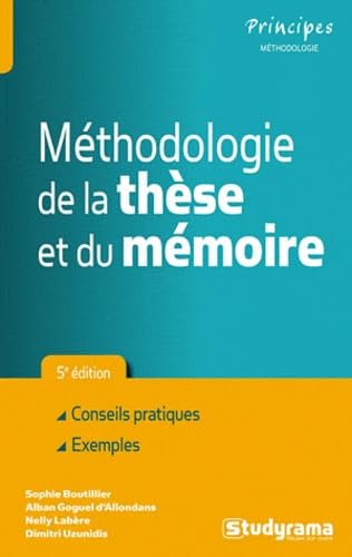 9782759015962: Mthodologie de la thse et du mmoire