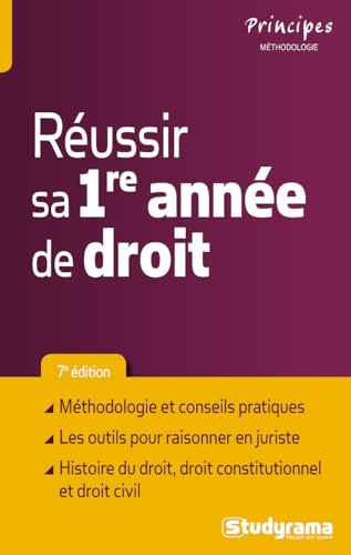 9782759016204: Russir sa 1re anne de droit