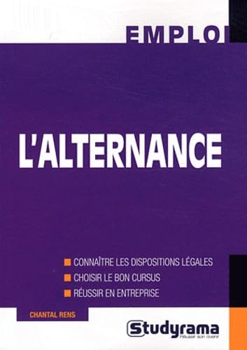 Stock image for L'alternance RENS, CHANTAL for sale by BIBLIO-NET