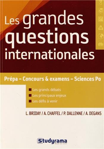 Imagen de archivo de Les grandes questions internationales a la venta por WorldofBooks