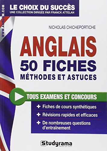 9782759023561: Anglais: 50 fiches mthodes et astuces