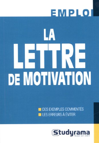 9782759023837: La lettre de motivation