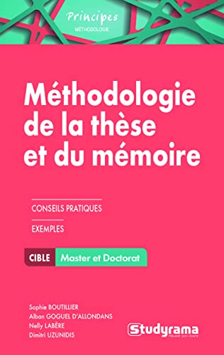 9782759035083: Mthodologie de la thse et du mmoire