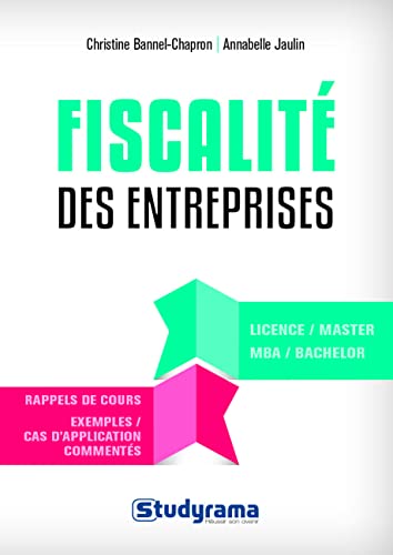 Stock image for Fiscalit des entreprises for sale by medimops