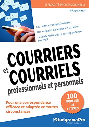 Beispielbild fr Courriers et courriels zum Verkauf von Ammareal