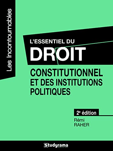 Beispielbild fr L'essentiel du droit constitutionnel et des institutions politiques zum Verkauf von medimops