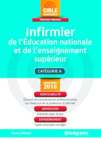 Imagen de archivo de Infirmier de l'ducation nationale et de l'enseignement suprieur 2018 a la venta por Ammareal