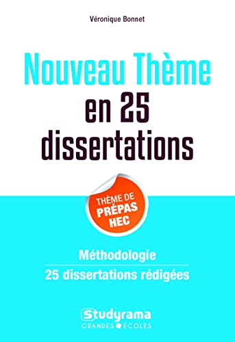 Beispielbild fr La m moire en 25 dissertations (Grandes  coles): Sujet des concours EC zum Verkauf von WorldofBooks