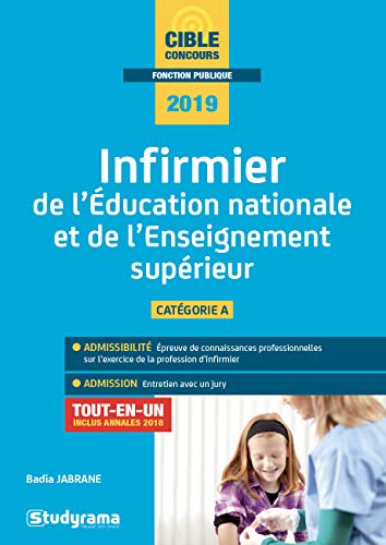 Beispielbild fr Infirmier de l'ducation nationale et de l'enseignement suprieur 2019 zum Verkauf von Ammareal