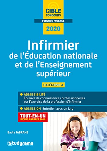 Beispielbild fr Infirmier de l'ducation nationale et de l'enseignement suprieur 2020: Tout-en-un zum Verkauf von Ammareal