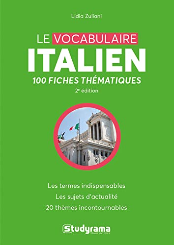 Imagen de archivo de Le vocabulaire italien [Broch] Zuliani, Lidia a la venta por BIBLIO-NET