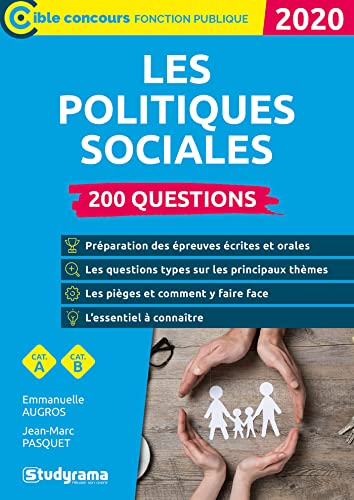 Beispielbild fr Les Politiques Sociales : 200 Questions : Catgorie A, Catgorie B, 2020 zum Verkauf von RECYCLIVRE