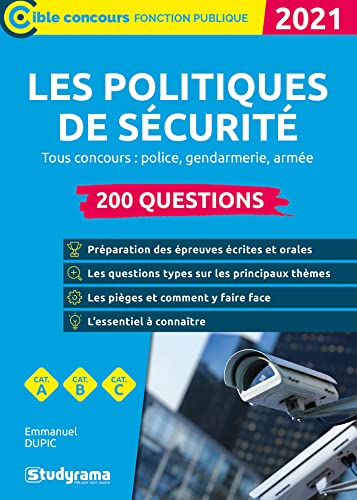 Stock image for Les politiques de scurit - 200 questions: Tous concours: police, gendarmerie, arme for sale by Ammareal