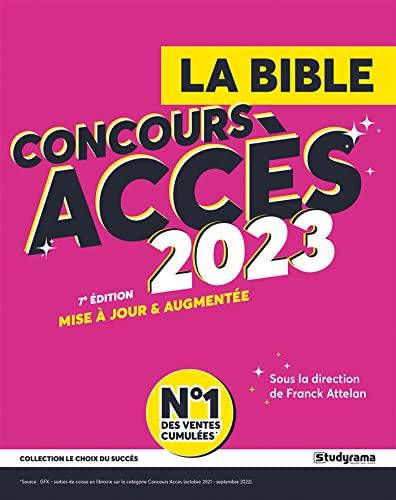 Imagen de archivo de La bible : Concours Accs 2023 a la venta por Buchpark