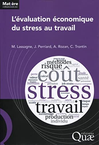 Stock image for L'valuation conomique du stress au travail [Broch] Marc Lassagne; Julien Perriard; Anne Rozan et Christian Trontin for sale by BIBLIO-NET