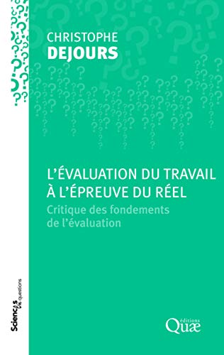 Beispielbild fr L'valuation du travail  l'preuve du rel : Critique des fondements de l'valuation zum Verkauf von medimops