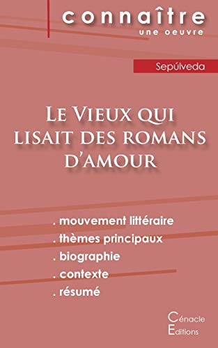 Beispielbild fr Fiche de lecture Le Vieux qui lisait des romans d'amour (Analyse littraire de rfrence et rsum complet) (French Edition) zum Verkauf von Lucky's Textbooks