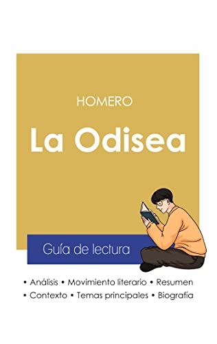 Imagen de archivo de Gua de lectura La Odisea de Homero (análisis literario de referencia y resumen completo) a la venta por Ria Christie Collections