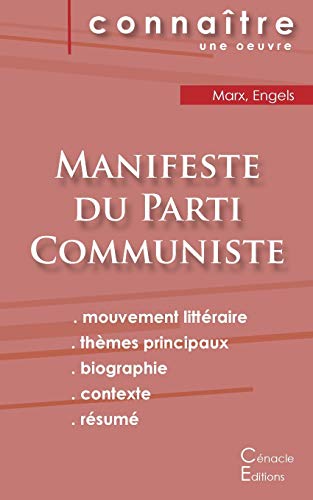 Stock image for Fiche de lecture Manifeste du Parti Communiste de Karl Marx (analyse philosophique de rfrence et rsum complet) (French Edition) for sale by Lucky's Textbooks