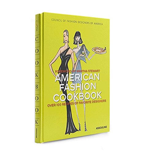 9782759404056: American Fashion Cookbook: 100 Designer's Best Recipes