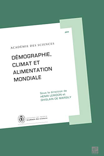 Beispielbild fr Dmographie, climat et alimentation mondiale zum Verkauf von Ammareal