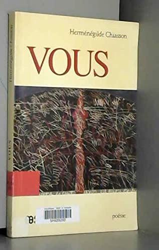 9782760001824: Vous: Poesie (French Edition)
