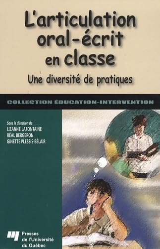 Beispielbild fr L'articulation oral-crit en classe (French Edition) zum Verkauf von Ergodebooks