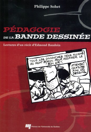 Beispielbild fr PEDAGOGIE DE LA BANDE DESSINEE zum Verkauf von Gallix