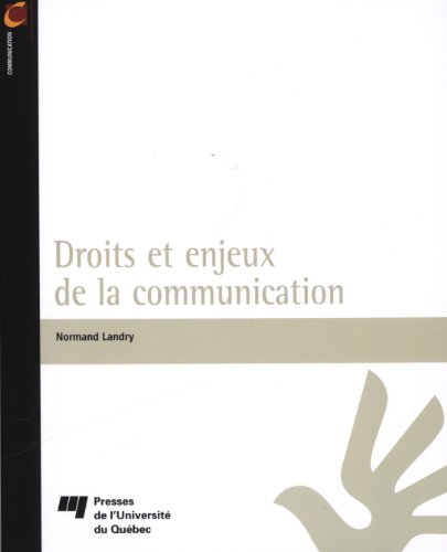 Beispielbild fr Droits et enjeux de la communication zum Verkauf von medimops
