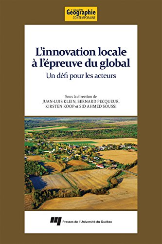 Stock image for L'innovation Locale  L'preuve Du Global : Dfi Pour Les Acteurs for sale by RECYCLIVRE