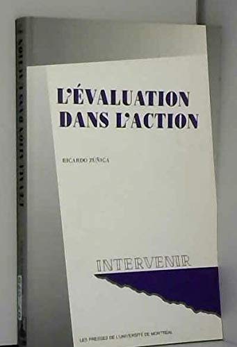 Beispielbild fr L'EVALUATION DANS L'ACTION zum Verkauf von Ammareal