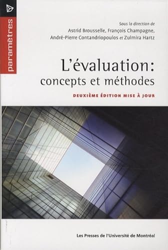 Stock image for L'valuation : concepts et mthodes 2e dition for sale by GF Books, Inc.