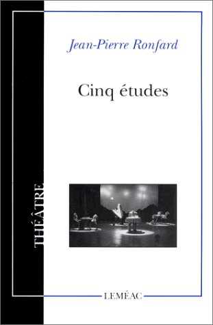 Beispielbild fr CINQ TUDES zum Verkauf von Librairie La Canopee. Inc.