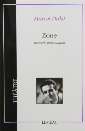 Imagen de archivo de Zone : Pice en Trois Actes a la venta por Better World Books