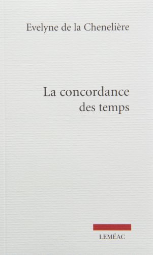 Stock image for La concordance des temps for sale by Gallix